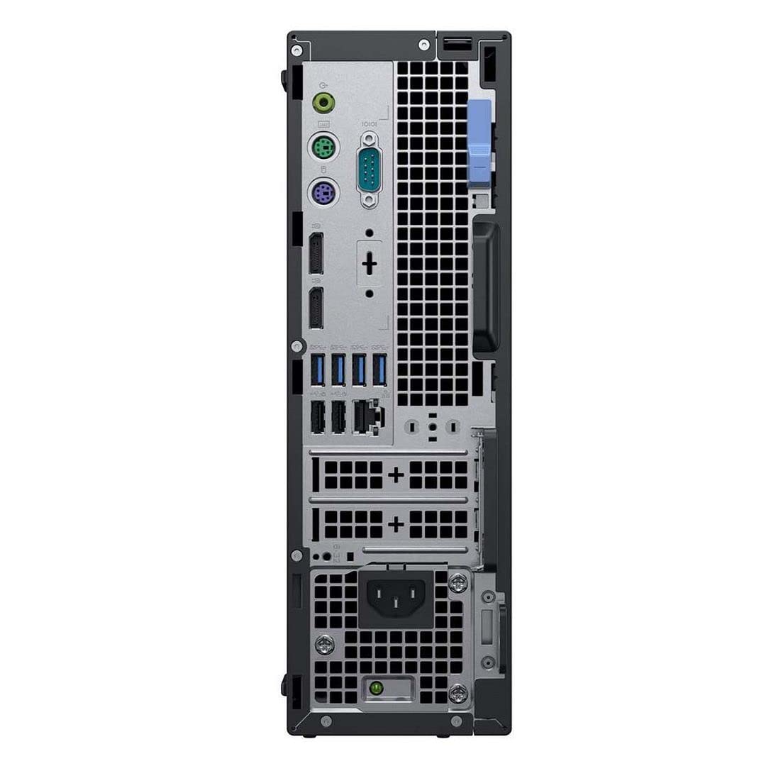 Renewed Dell Optiplex 7060 SFF Desktop PC - Intel 8th Gen i7-8700 6-Core Processor, 16GB DDR4 RAM, 512GB NVMe SSD, WiFi & Bluetooth, Win 11 Pro with Wireless Keyboard & Mouse | Perfect for Home Office, Business Workstations & Gaming
