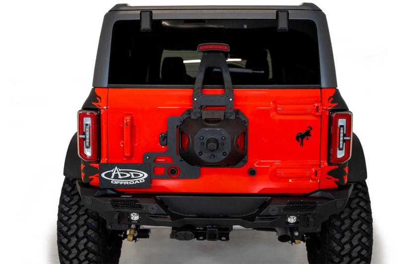 Addictive Desert Designs Stealth Fighter Rear Bumper for 2021-2022 Ford Bronco | Heavy-Duty Off-Road Protection & Custom Style | Perfect for Trail Riding & Adventure Vehicles