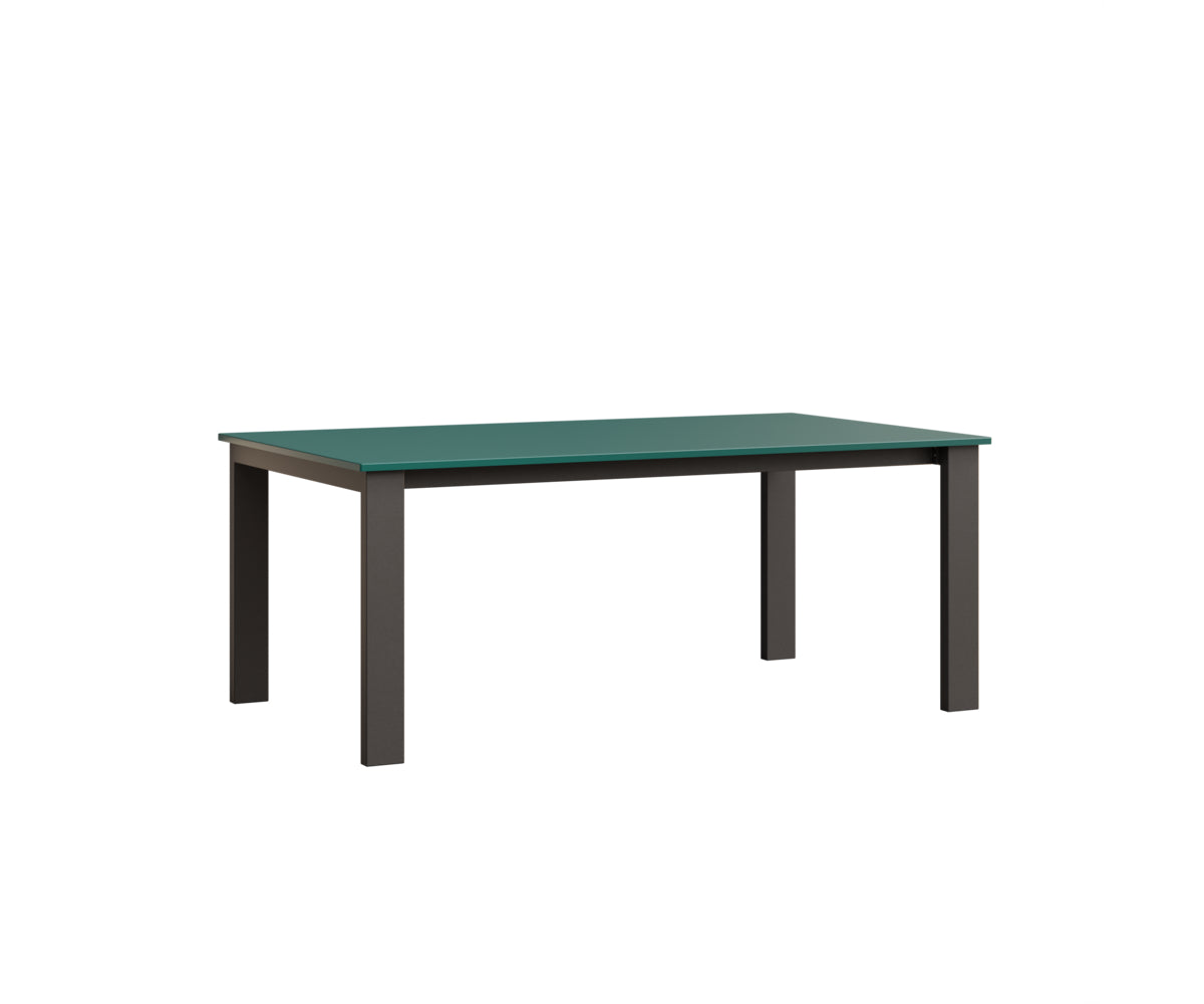 Berlin Gardens Berkley Expandable 42x72 Rectangular Dining Table - Outdoor Patio Furniture for Garden, Deck & Backyard Dining