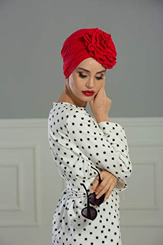 Stylish Cotton Turban Head Wrap for Women - Soft & Breathable Hair Scarf - Perfect for Yoga, Beach, or Everyday Fashion Accessory