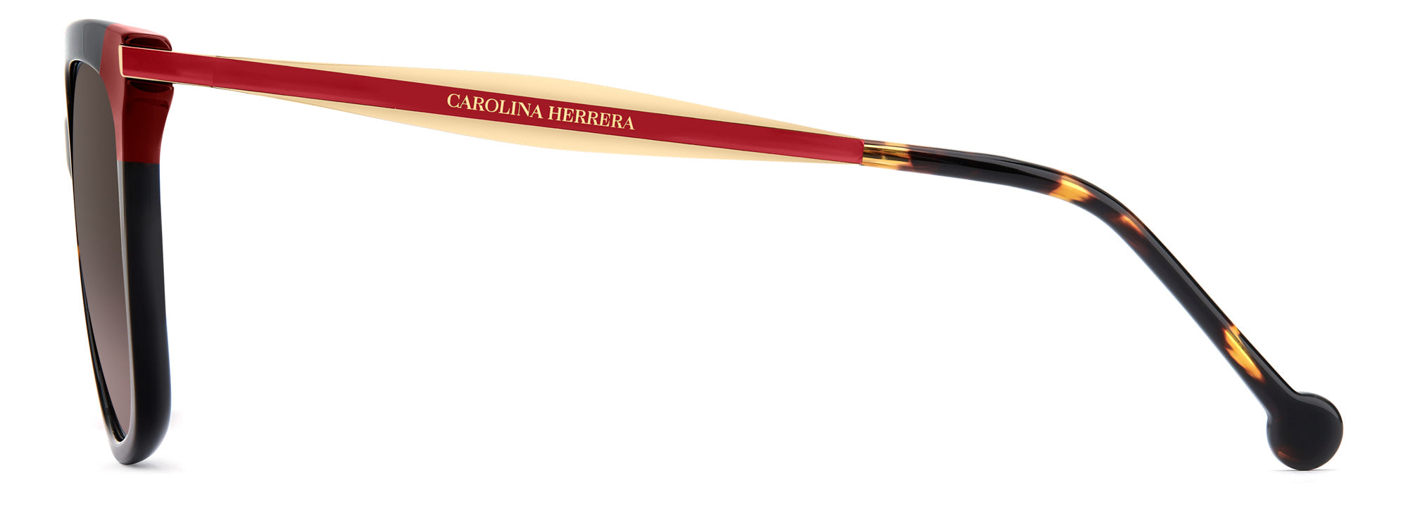 Carolina Herrera HER 0308/S Women's Luxury Sunglasses - UV Protection & Polarized Lenses for Driving, Beach & Outdoor Activities