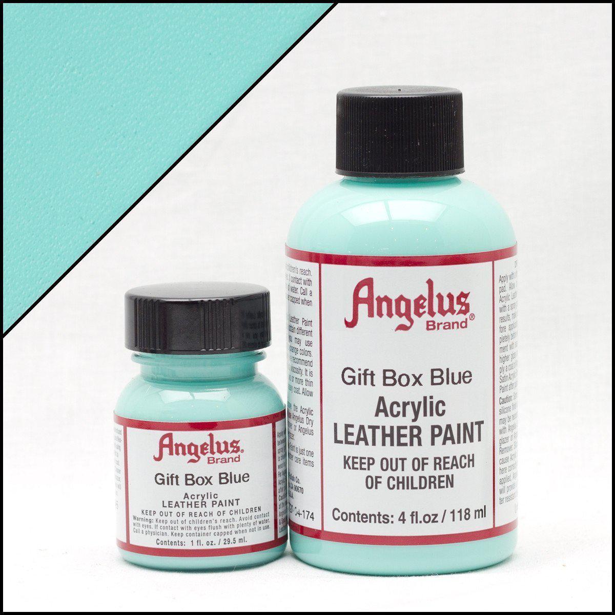 Angelus Leather Paint 1oz - Premium Blue Leather Dye for Shoes, Bags & Accessories - Perfect for DIY Leather Repair & Customization Projects