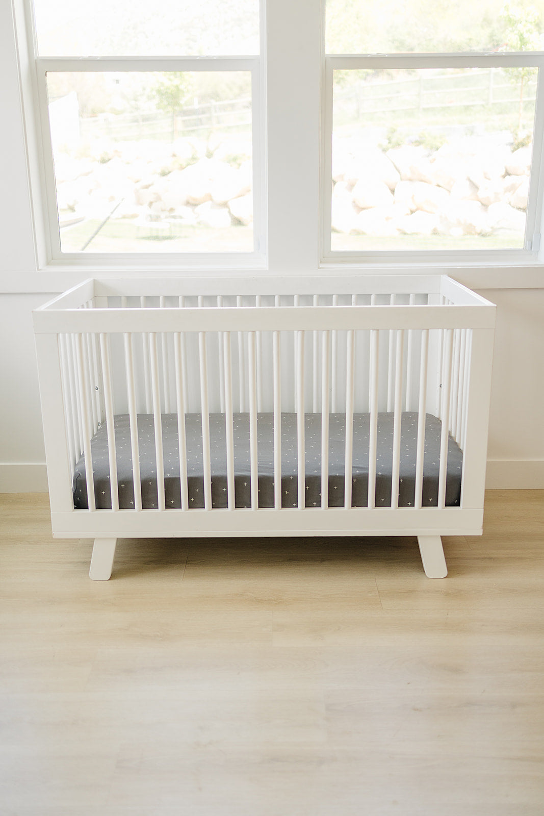 Ecolino® Organic Cotton Crib Sheet - 100% Soft & Breathable Baby Bedding for Safe Sleep - Perfect for Nursery, Daycare & Travel