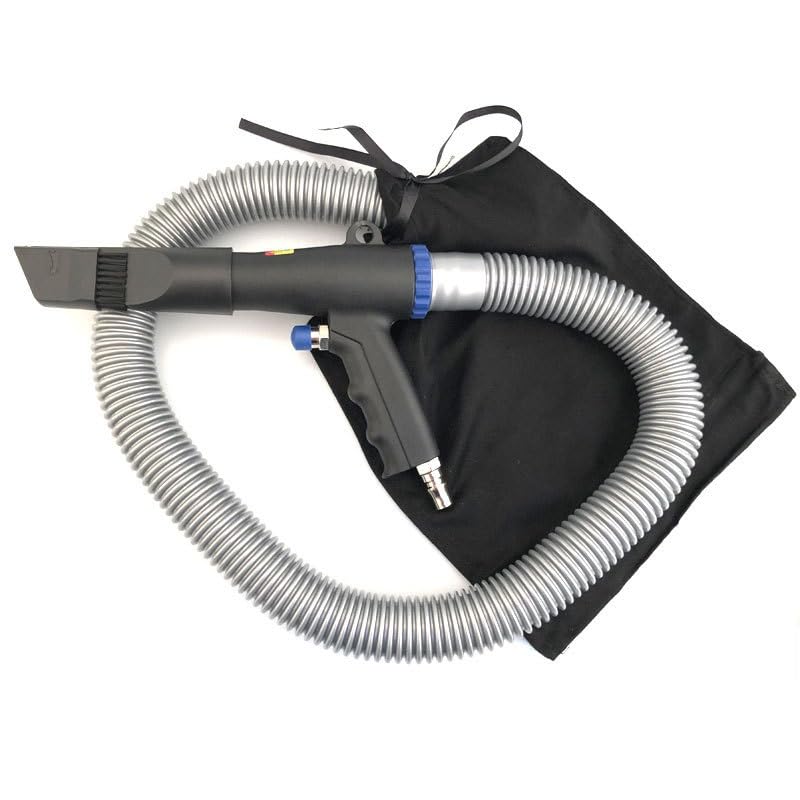 2 in 1 Air Duster Compressor Kit - Multifunction Air Vacuum Blower & Pneumatic Suction Cleaner Tool for Electronics, Keyboards, Cars & Home Cleaning