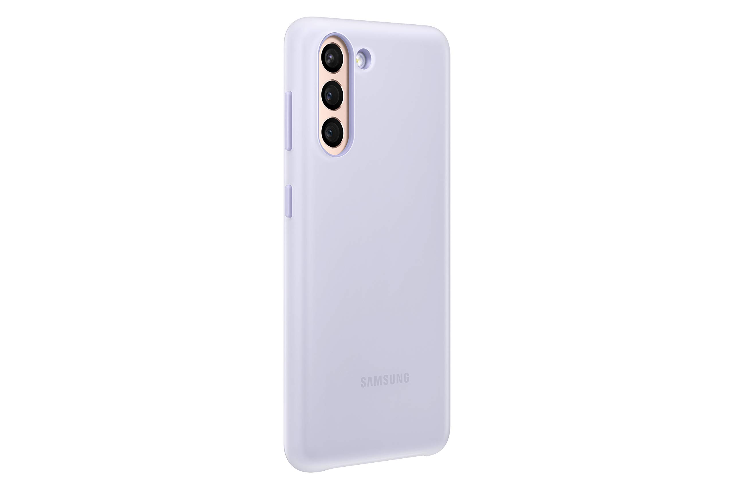 Samsung Galaxy S21 Phone Case with LED Display - Shockproof Protective Cover in Violet (US Version) | Perfect for Daily Use, Travel & Outdoor Activities