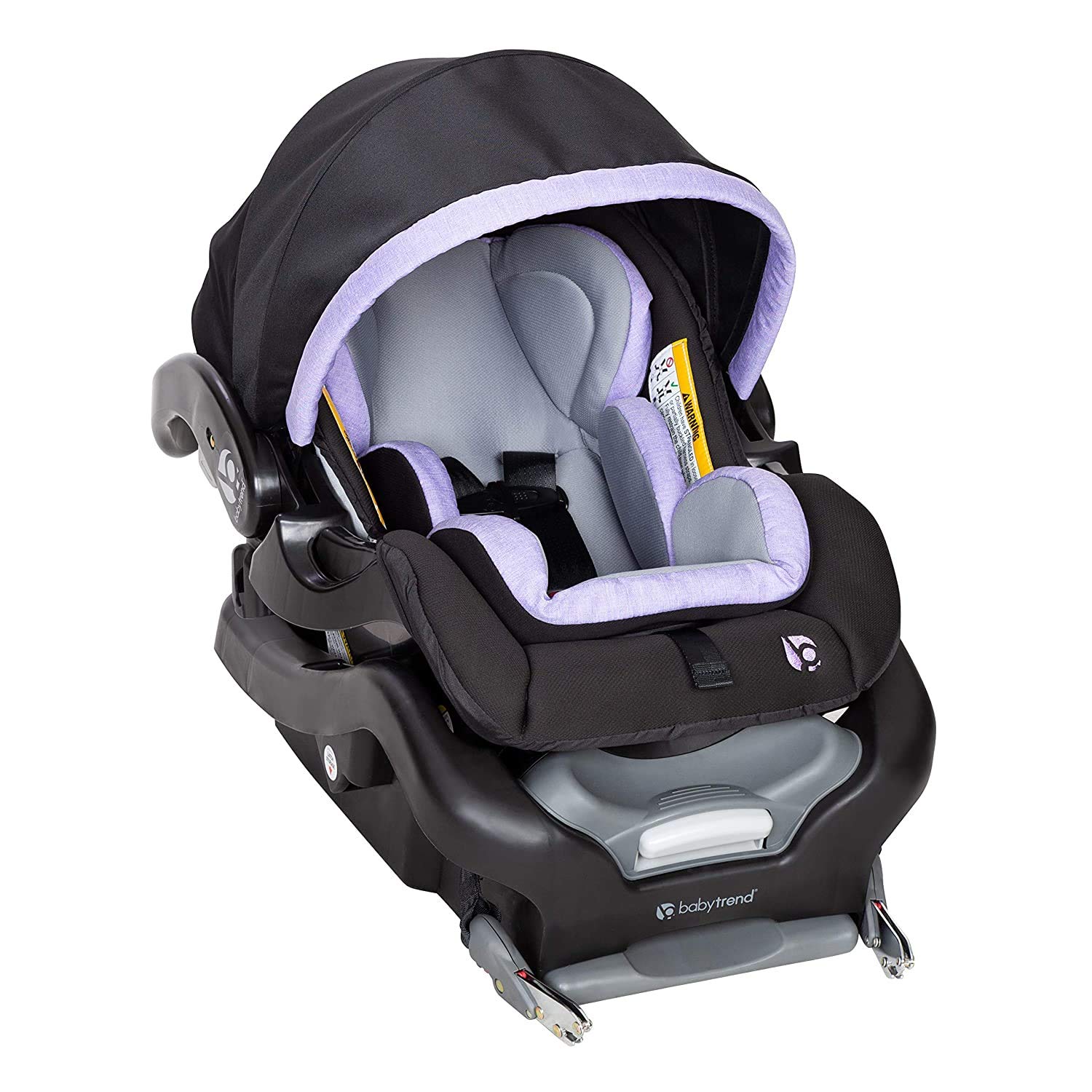 Baby Trend Secure Snap Tech Infant Car Seat - Lavender Ice | Lightweight & Safe for Newborns | Perfect for Travel, Shopping & Daily Commutes
