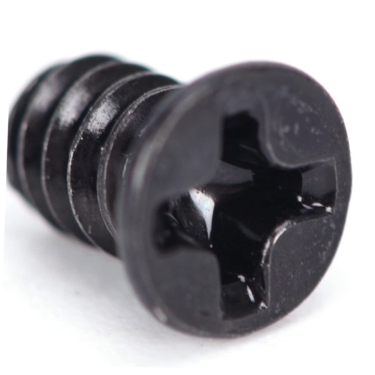 Gatuida 300 Pcs Black Nickel Flat Head HDD Screws for 3.5-Inch Hard Drive & Computer Case - Compatible with HDD Trays & PC Accessories - Perfect for PC Building, Hard Drive Installation & Computer Repair