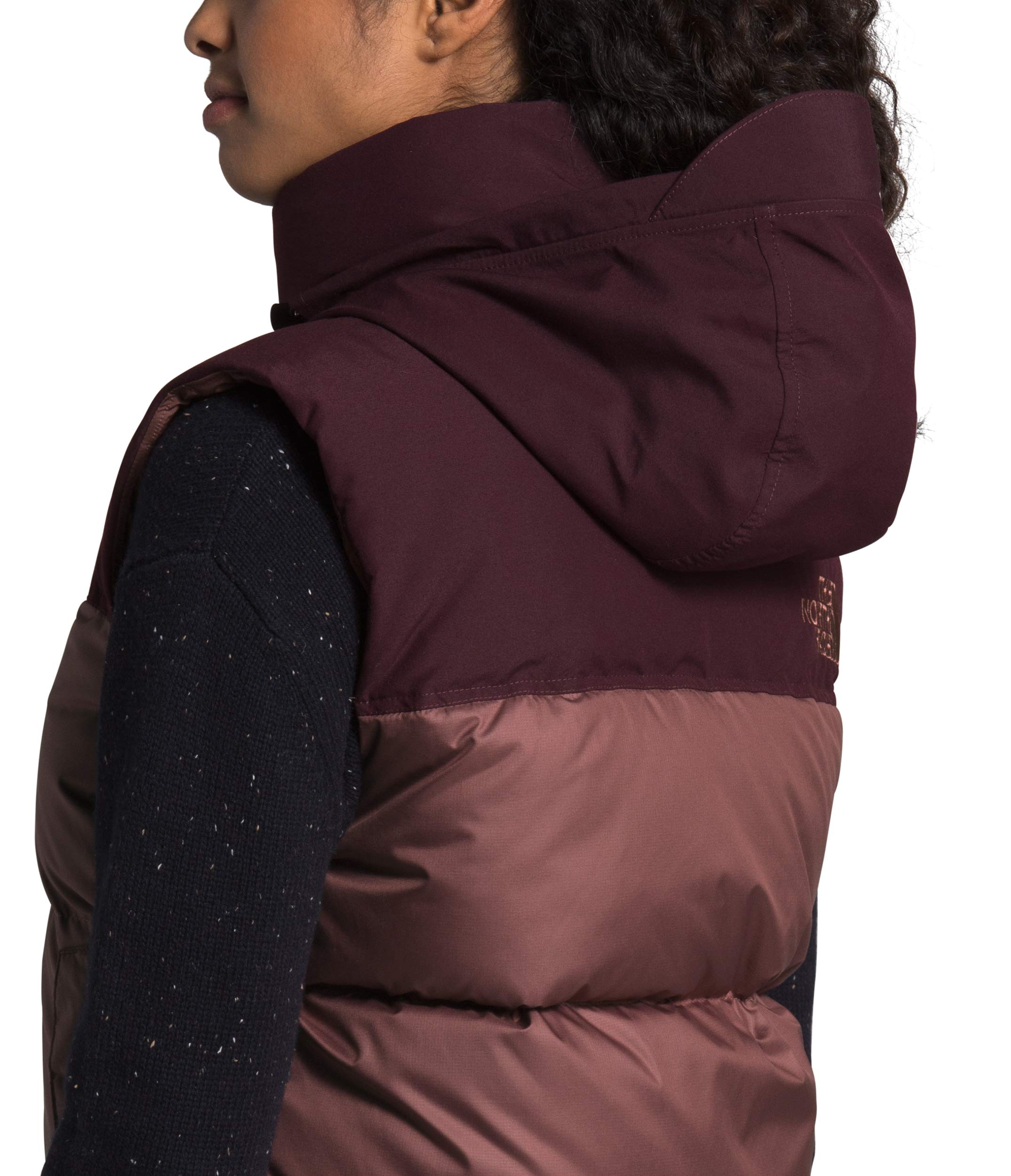 The North Face Eco Nuptse Vest for Women - Lightweight Puffer Jacket with Recycled Materials, Warm Winter Outerwear for Hiking, Camping & Outdoor Activities
