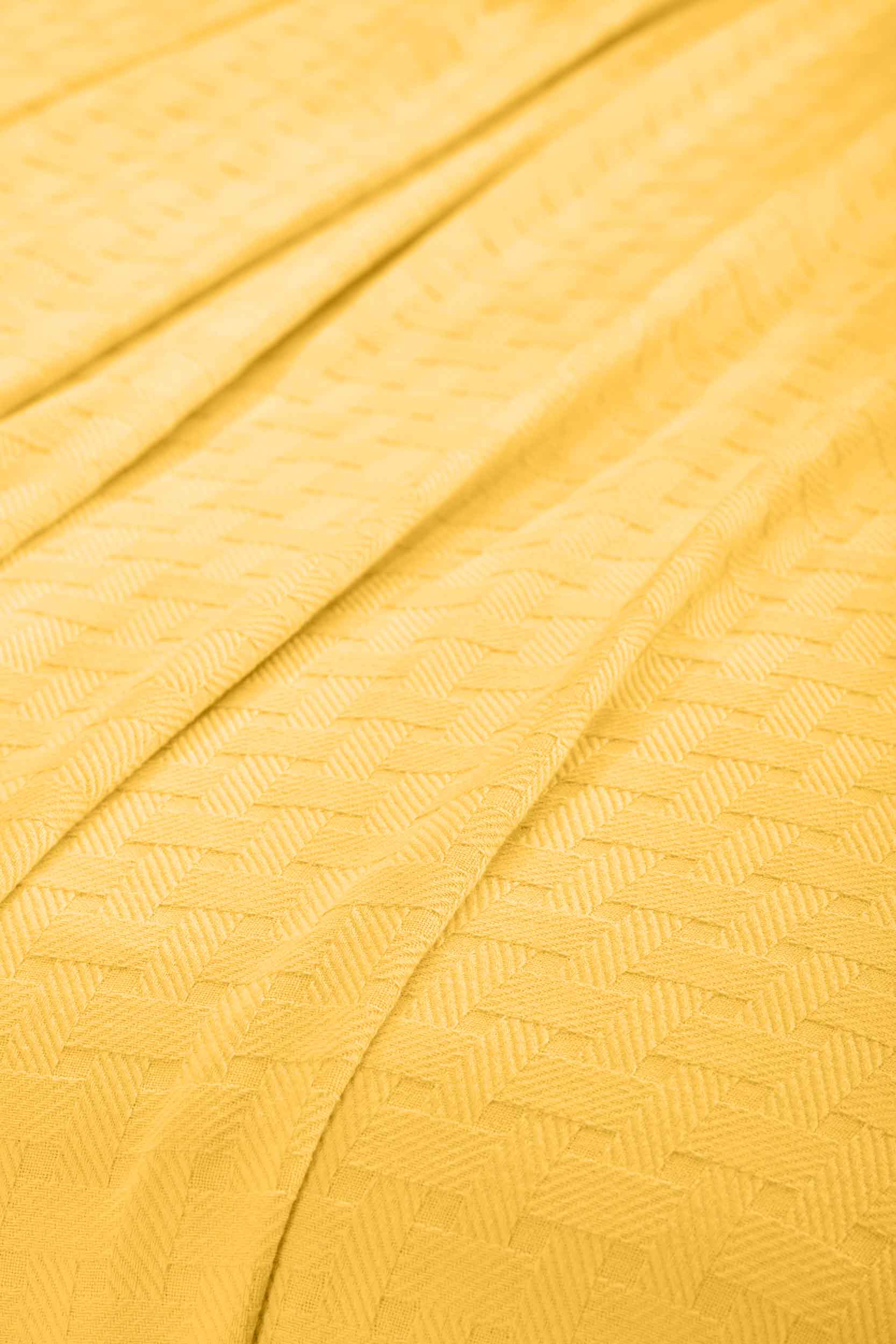 Soft Basketweave All-Season Cotton Bed Blanket & Sofa Throw - Lightweight Breathable Blanket for Bedroom, Living Room, Travel and Outdoor Use