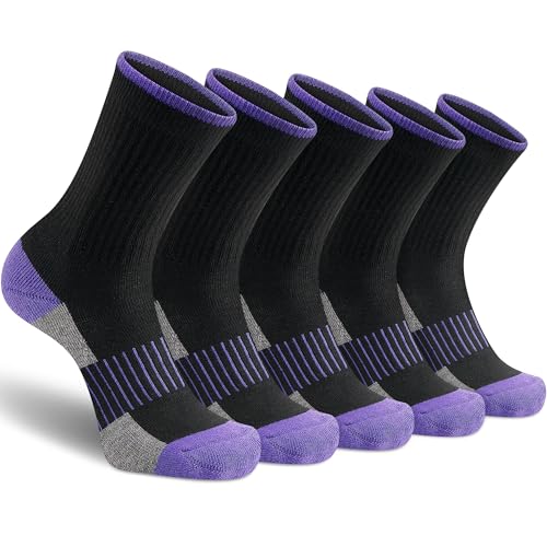 5 Pairs Black