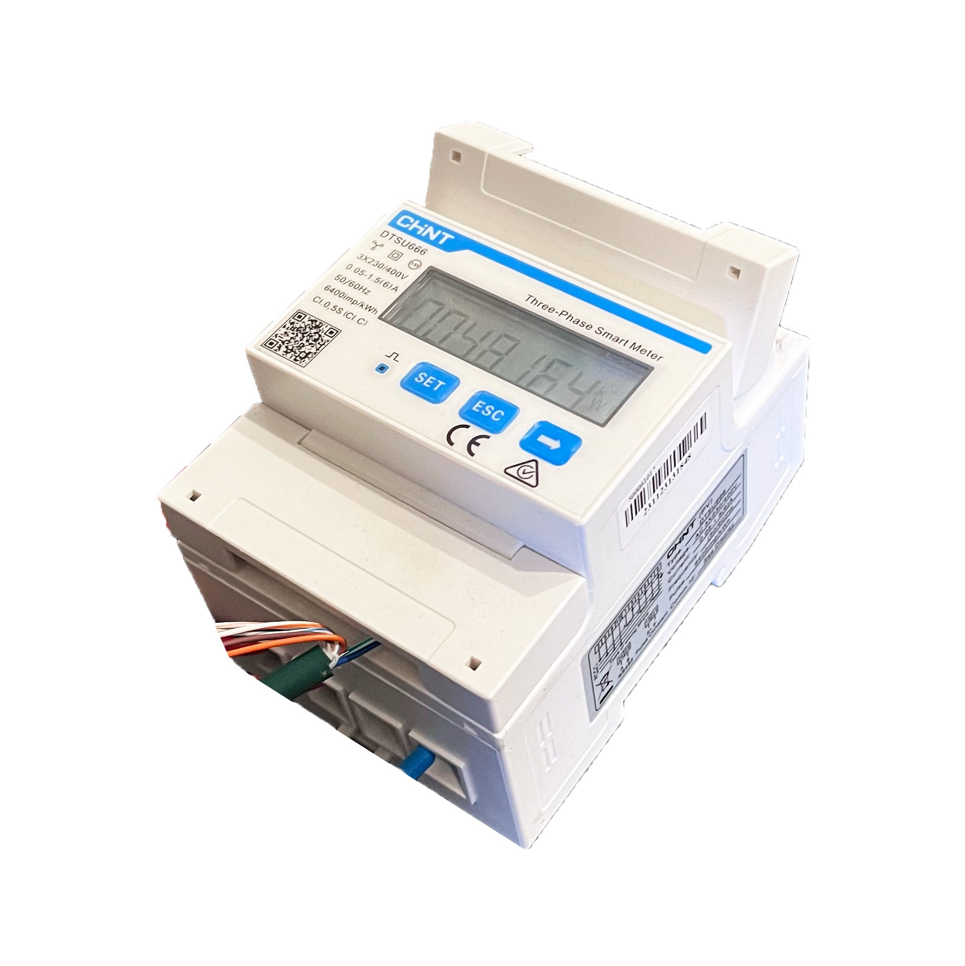 Elios Inversa 1510 Meter DTSU6663 230/400V 1.5(6)A 4P Smart Energy Meter for Industrial & Commercial Power Monitoring - Perfect for Factories, Warehouses and Electrical Substations