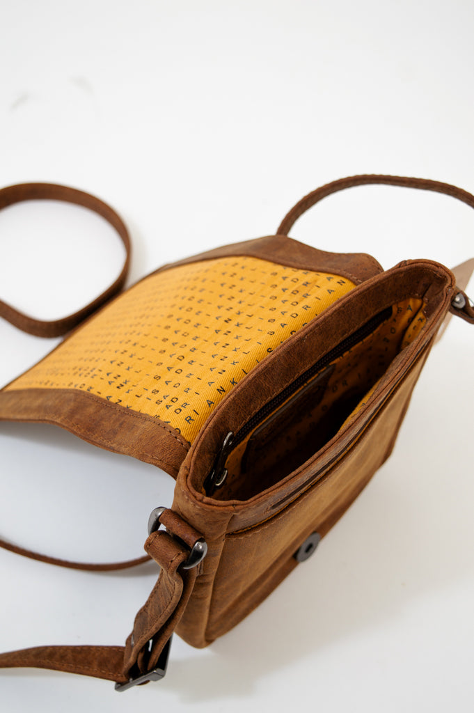 Adrian Klis 2845 Buffalo Leather Purse for Women - Stylish Crossbody Handbag with Adjustable Strap, Perfect for Work, Travel & Everyday Use
