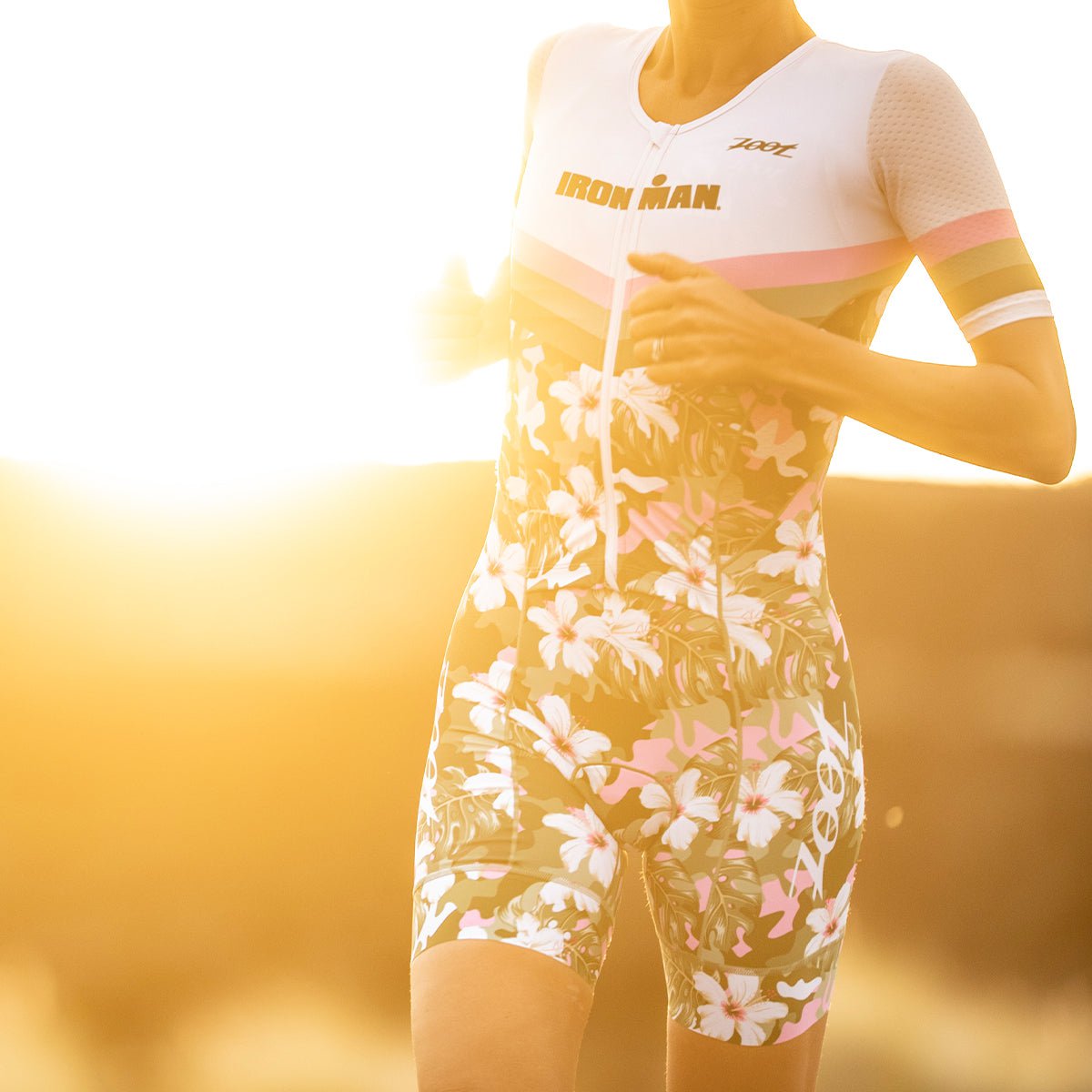 Women's Limited Edition Tri Aero FZ Racing Suit - IM Strength Performance Wear for Triathlon, Cycling & Running Training