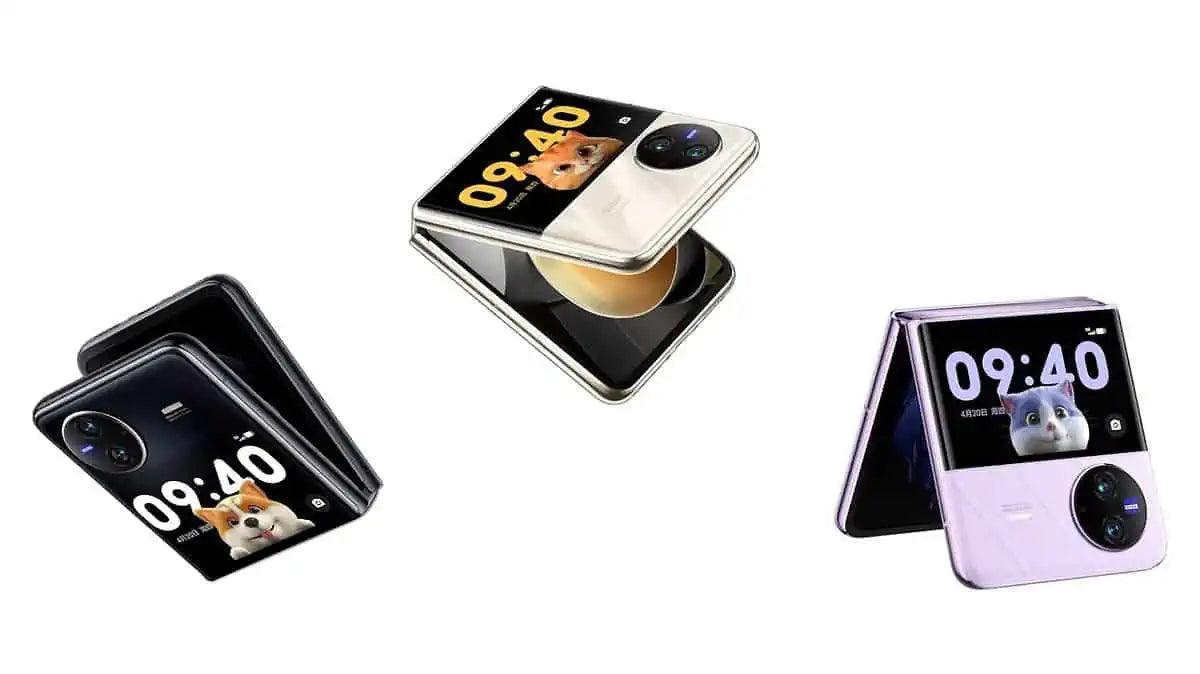 Vivo X Flip 5G Smartphone - 12GB RAM 512GB Storage, Foldable Android Phone with 5G Connectivity - Perfect for Business, Travel & Social Media