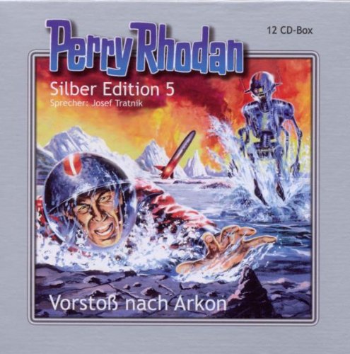 Perry Rhodan Silver Edition - Advance to Arkon, 12 Audio CDs | Sci-Fi Audiobook Collection for Space Adventure Fans & Commuters