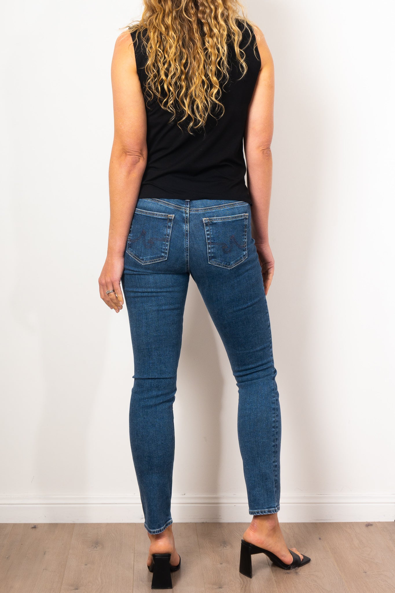 AG Jeans Prima Jean Goldrush - High Waist Stretch Denim for Women | Perfect for Casual Wear, Date Night & Everyday Comfort