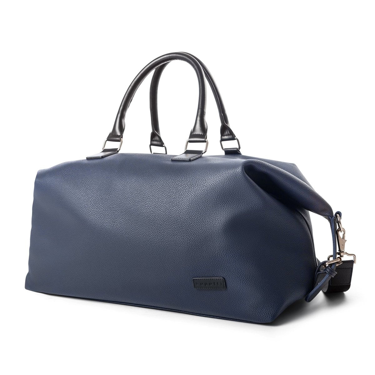 Bugatti Contrast Weekender Duffle Bag - Stylish Travel Duffel for Men & Women, Gym, Sports, Weekend Getaways & Business Trips