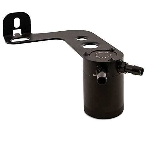 Mishimoto MMBCC-CSS-10PBE Baffled Oil Catch Can for 2010-2015 Chevrolet Camaro SS - Black | Engine Protection & Performance Upgrade | Track & Street Use