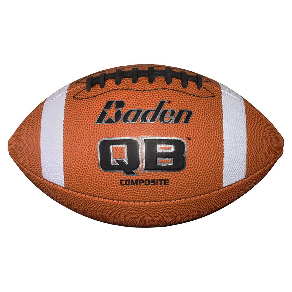 QB Composite Football - Official Size & Weight for Training & Games - Perfect for Youth, High School, and College Football Practice - Durable Outdoor & Indoor Use