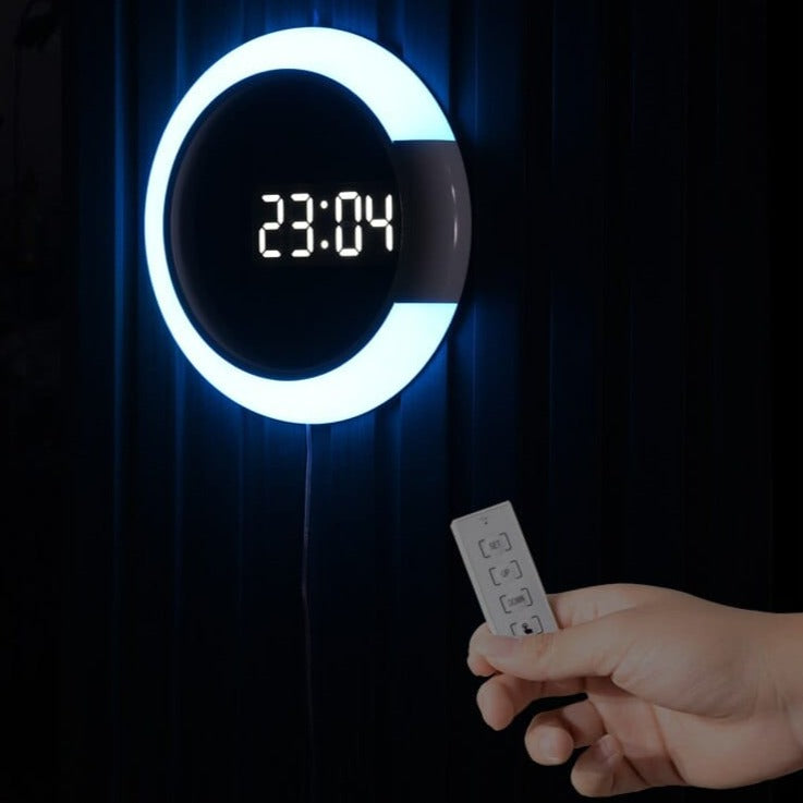 LED Digital Wall Clock - Large Display with Bright Numbers for Easy Reading | Perfect for Home, Office, and Classroom Use