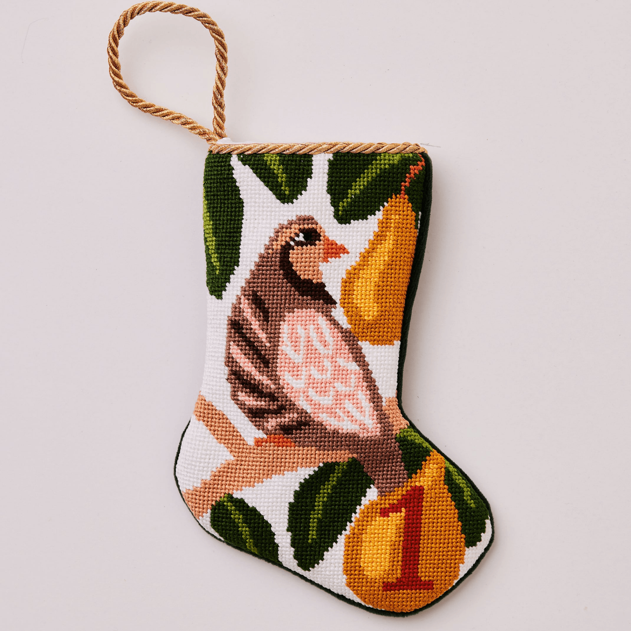 12 Days of Christmas Stocking Full Set - Holiday Decorations & Gift Fillers for Christmas Tree, Fireplace Mantel, and Festive Home Decor