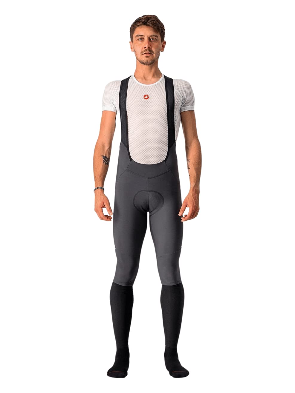 Castelli Men's Cycling Tights - High-Performance Compression Leggings for Road & Mountain Biking | Perfect for Training, Racing & Cold Weather Riding