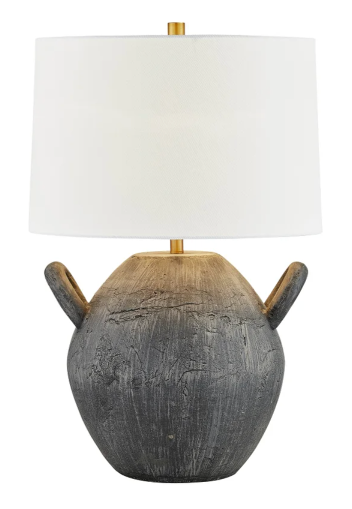 Modern Kain Table Lamp - Stylish LED Nightstand Light for Bedroom, Living Room & Office - Warm White & Cool White Dimmable Lighting for Home Decor