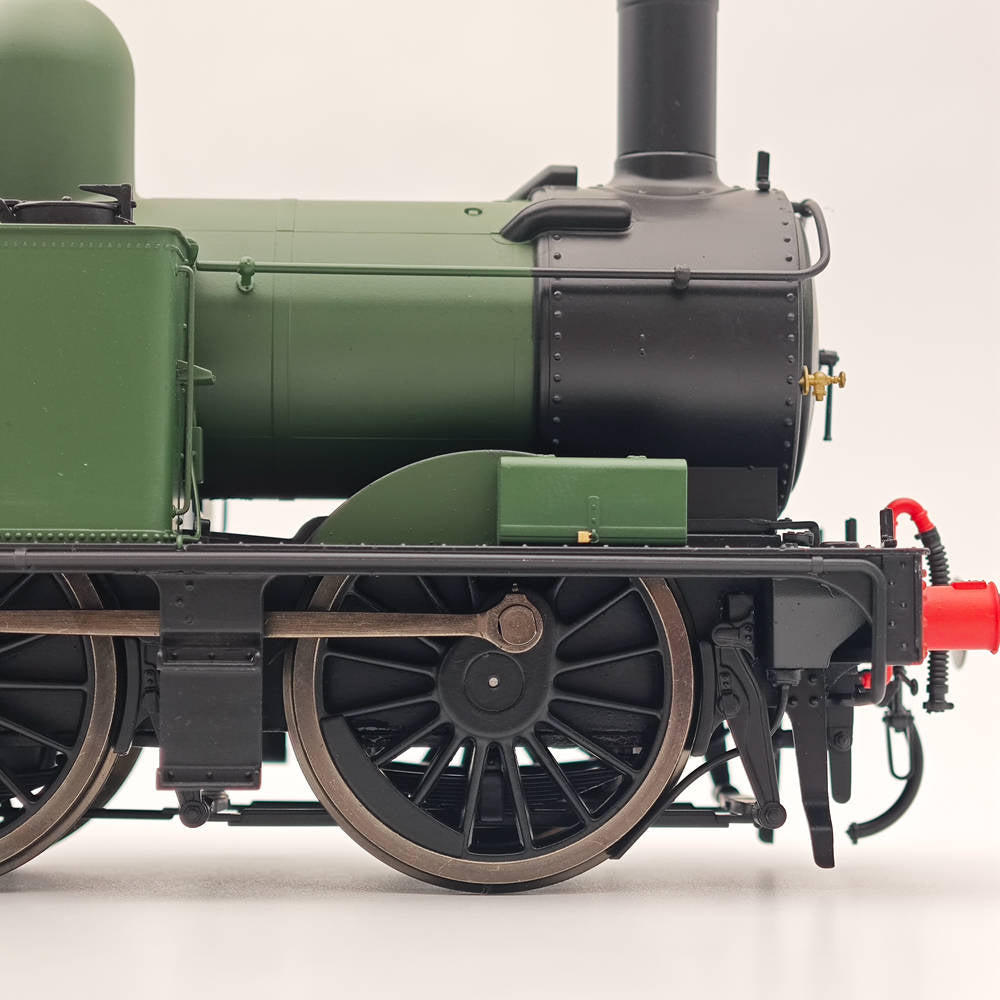 Dapol 7S-006-002 O Gauge 48xx Class GWR Shirtbutton Green 4871 21DCC Model Train Locomotive - Perfect for Railway Enthusiasts & Collectors