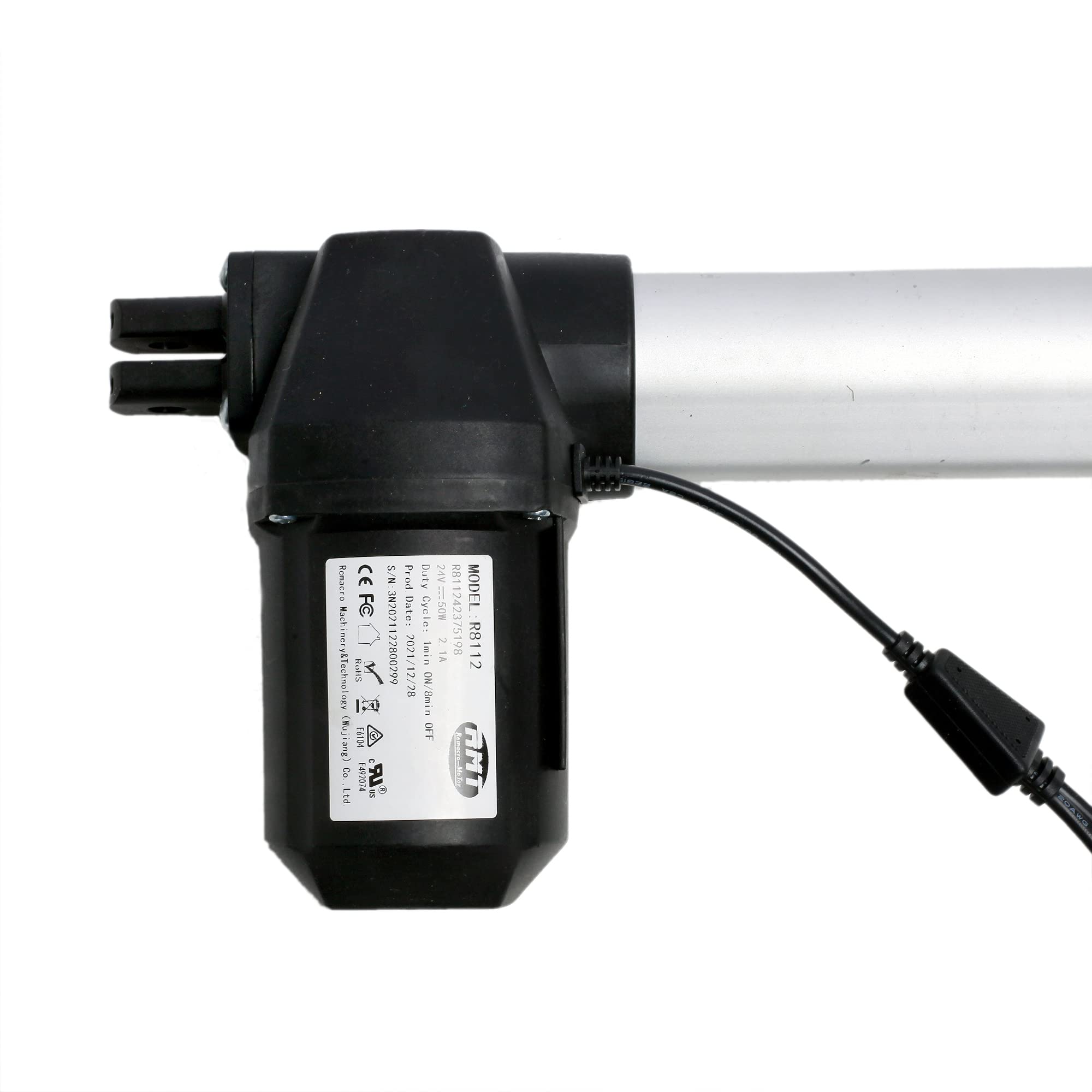 R8112 R811242375198 Power Recliner Actuator Replacement - Compatible with Fruhdi RMT Motor Model for Lift Chairs & Sofas - Durable Electric Motor Repair Part for Home Theater Seating, Elderly Mobility Chairs & Reclining Couches