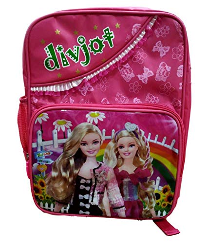 DIVJOT Girls Barbie School Backpack - Cute & Durable Bookbag for Kids, Teens - Perfect for School, Travel & Daily Use