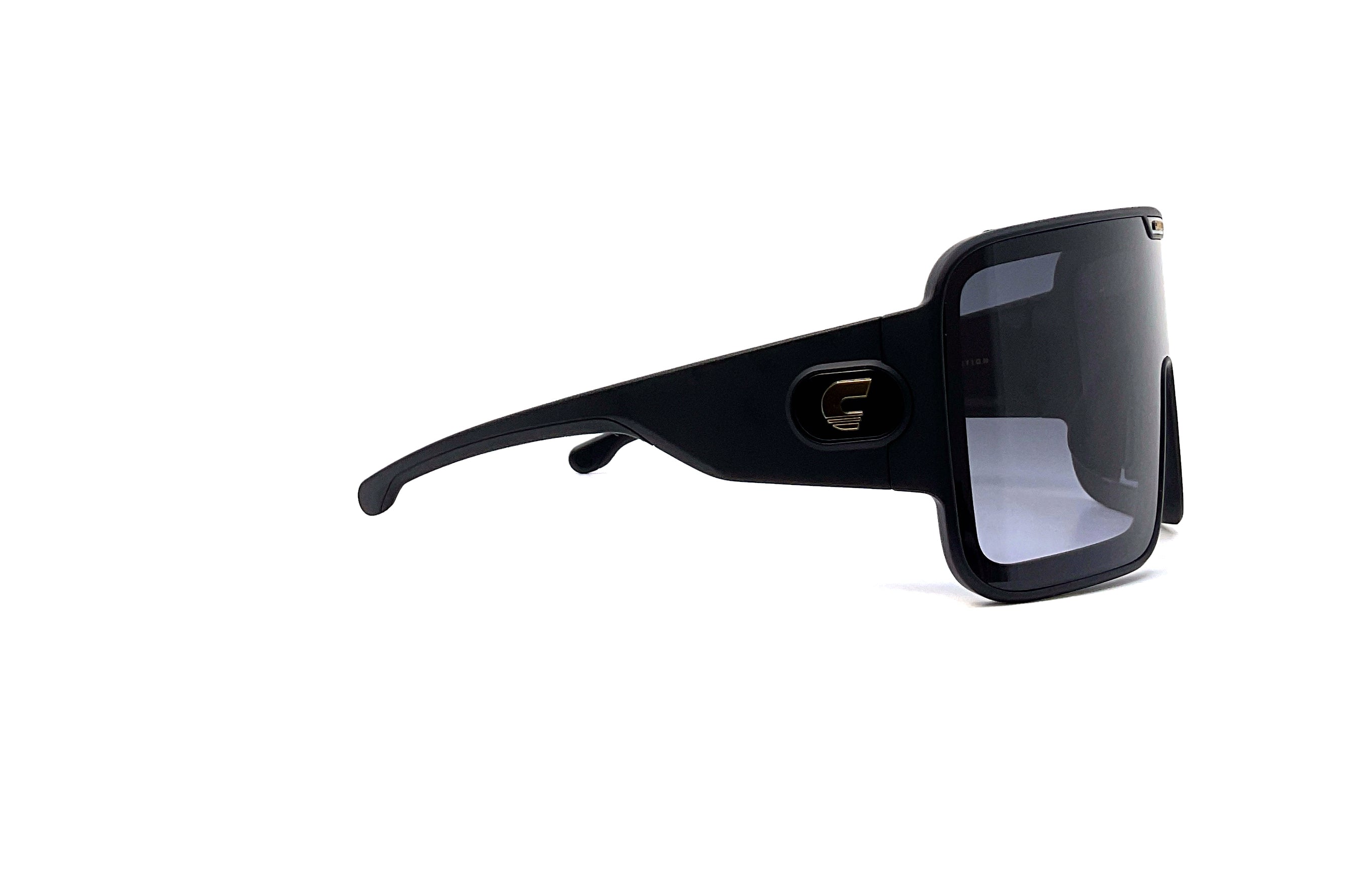 Carrera Flaglab 15 Matte Black Sunglasses - Polarized UV Protection Sports Sunglasses for Running Cycling Golf - Stylish & Lightweight for Outdoor Activities