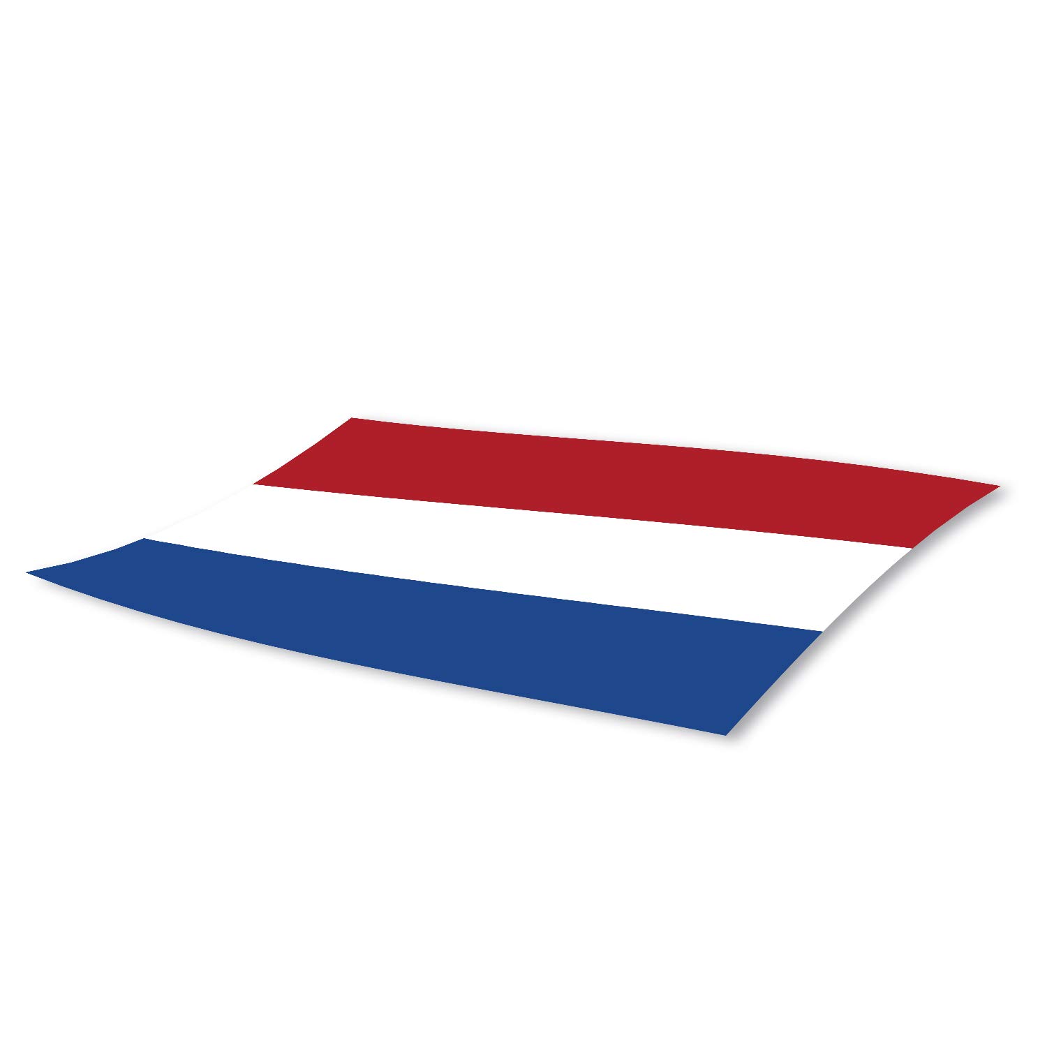 3-Pack 3x5 Netherlands Flag Stickers - Durable Waterproof Dutch Flag Decals for Cars, Windows & Laptops - Perfect for Travel, Sports Events & National Pride Display