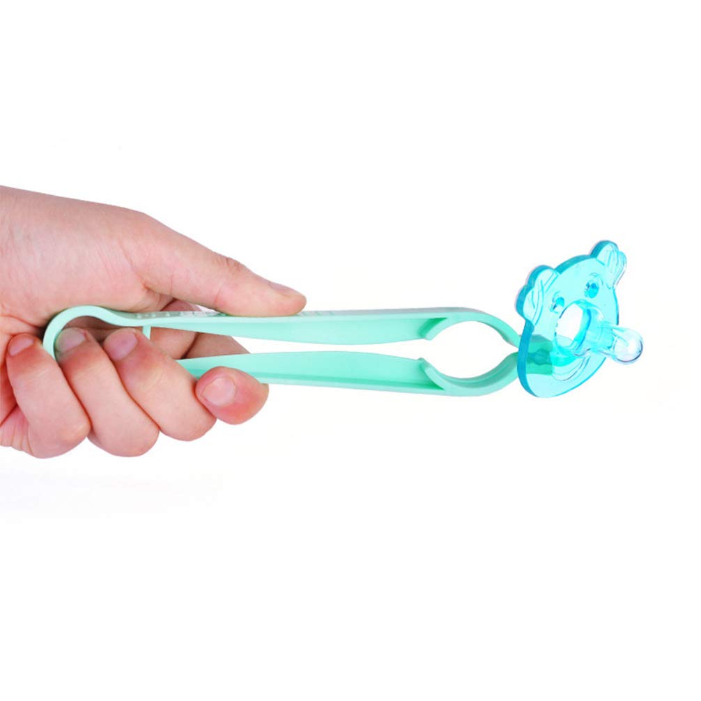 EXCEART 12-Piece Baby Bottle Tongs Set - Safe Silicone Bottle Holder & Feeding Clamp for Newborns - Mixed Colors - Perfect for Sterilizing, Warming & Organizing Baby Bottles