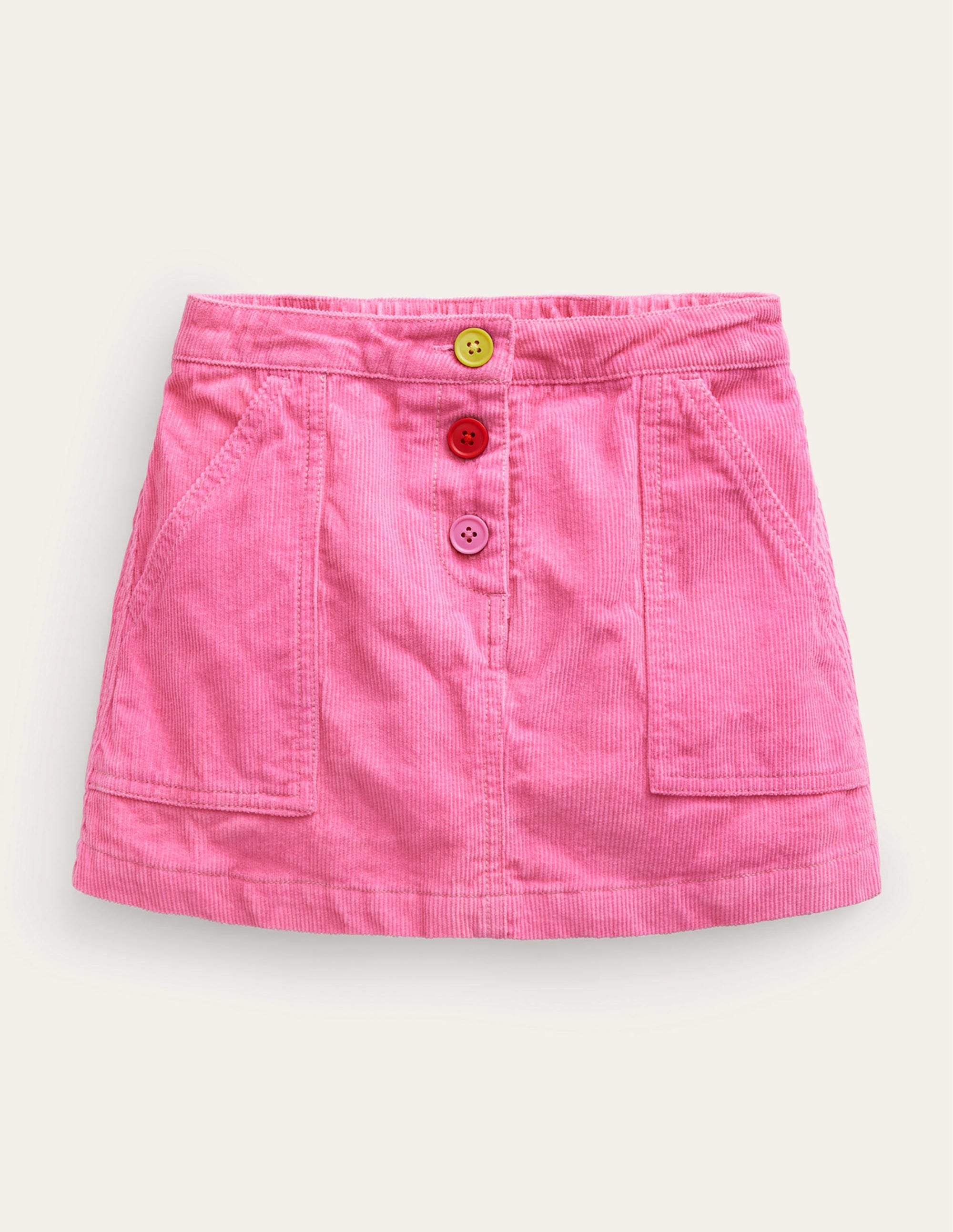 Stylish A-Line Mini Skirt in Mid Pink - Perfect for Casual Outings, Parties & Summer Fashion