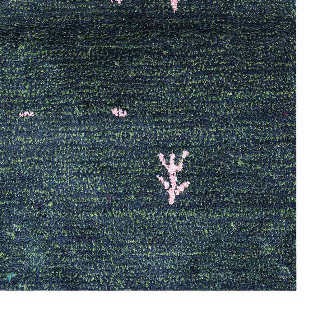 Handmade Hand Knotted Wool Rug - Soft & Durable Non-Slip Area Rug for Living Room, Bedroom, Dining Room - Perfect for Home Decor & High Traffic Areas
