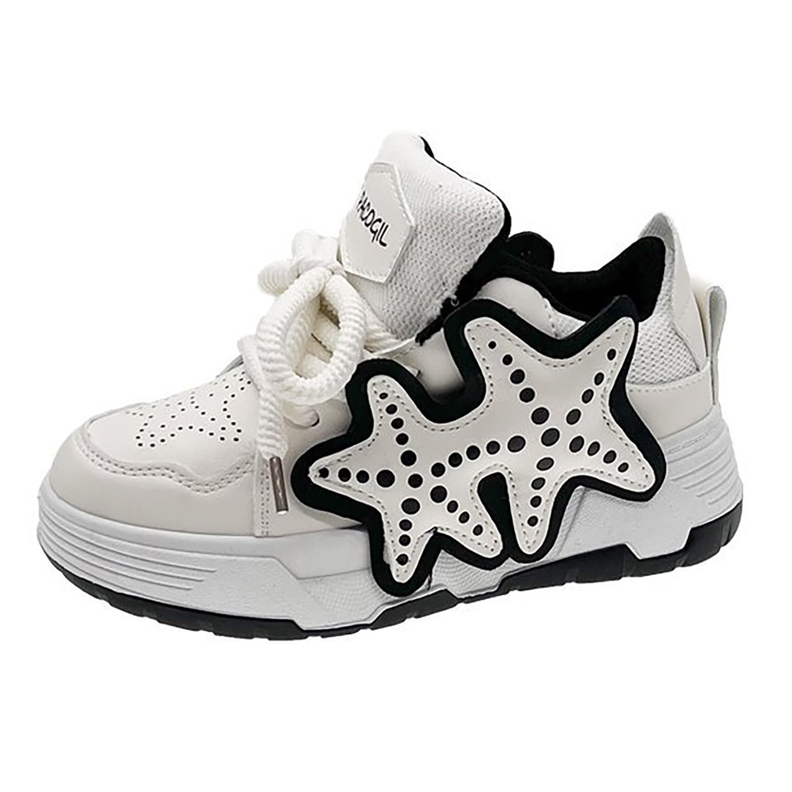 Women's Running Shoes - Lightweight PU Sneakers with Star Design for Walking, Jogging & Casual Wear | Perfect for Gym, Workout & Everyday Use