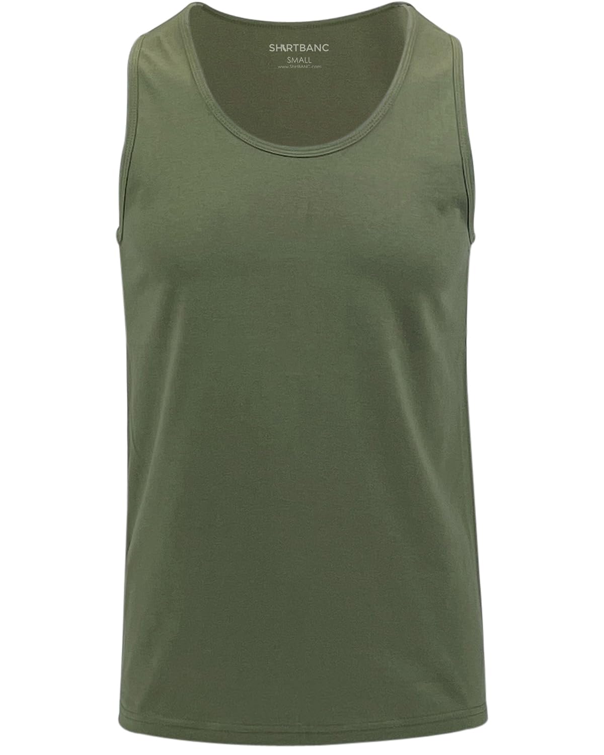 SHIRTBANC Men's Cotton Tank Top - Breathable Workout Shirts for Gym & Beach - Sleeveless Athletic Shirts for Running, Yoga, Summer Outfits