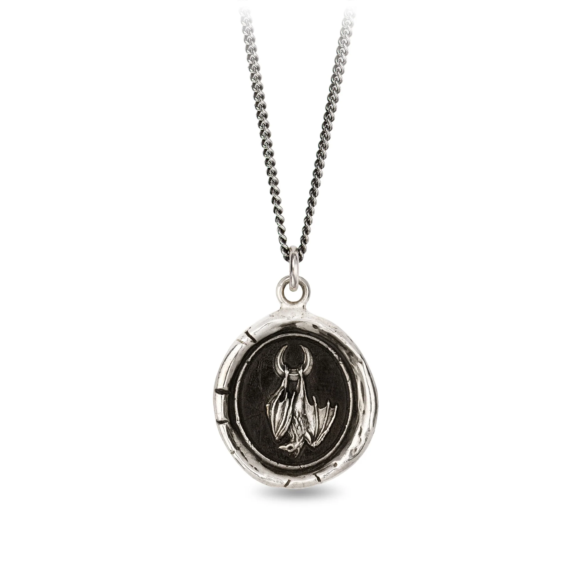 Dark Side Talisman Necklace - Gothic Pendant for Women & Men - Perfect for Halloween, Cosplay & Alternative Fashion