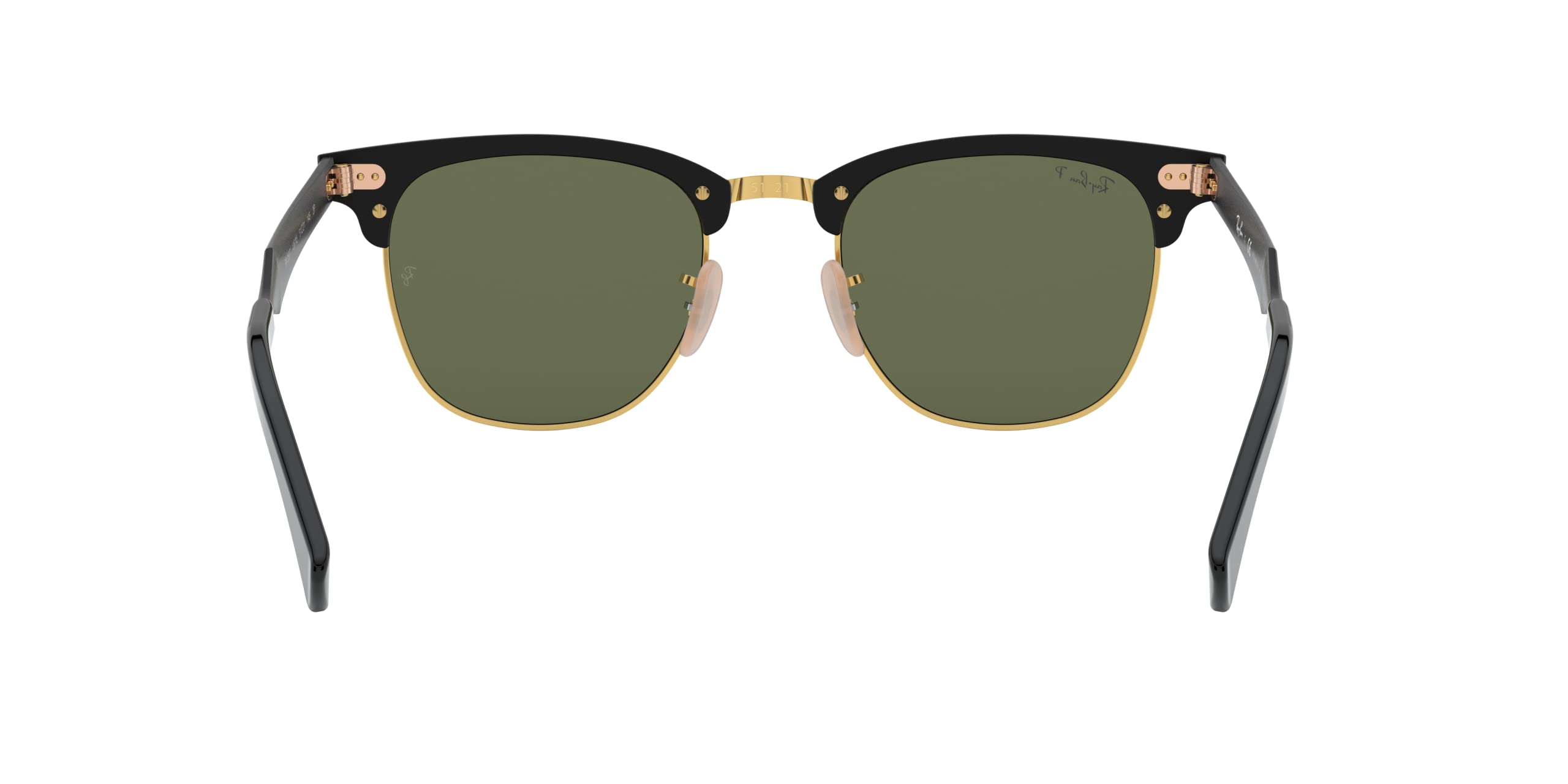 Ray-Ban RB3507 Clubmaster Aluminum Square Sunglasses – Classic Retro Style, UV Protection, Lightweight & Durable – Perfect for Outdoor Activities, Driving, and Fashion Accessories