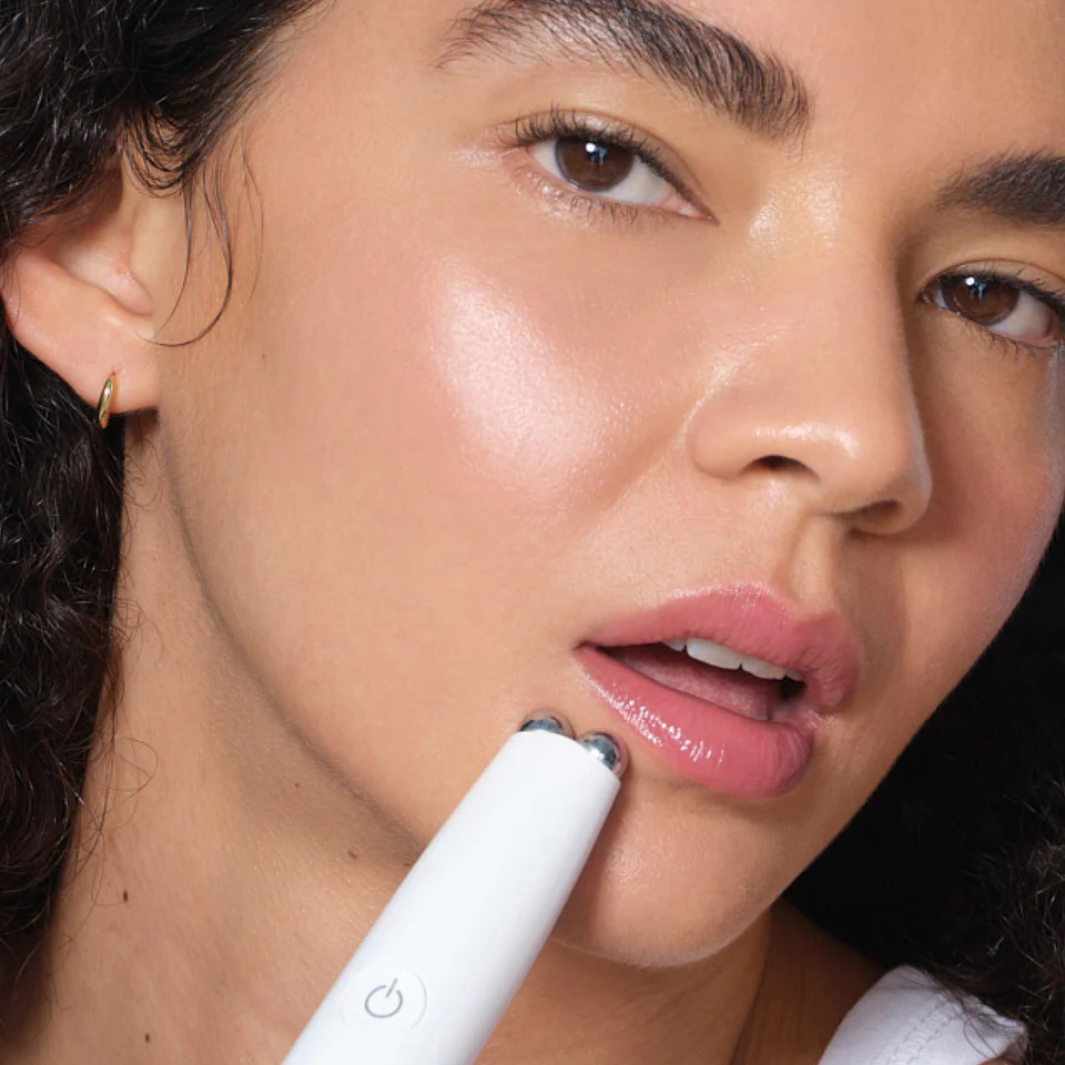 NuFACE FIX MicroWand - Anti-Aging Facial Toning Device for Wrinkles & Fine Lines | Portable Skincare Tool for Home & Travel Use