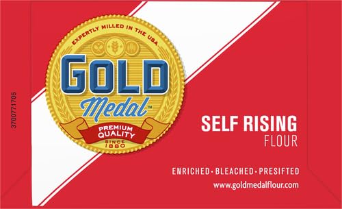 Gold Medal Premium Self-Rising Flour for Baking - 5 lb Bag | Perfect for Biscuits, Pancakes & Southern Recipes