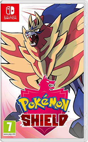 Pokemon Shield Game for Nintendo Switch - Adventure RPG with Legendary Pokemon, Online Battles & Expansions - Perfect for Kids & Adults Gaming at Home or Travel