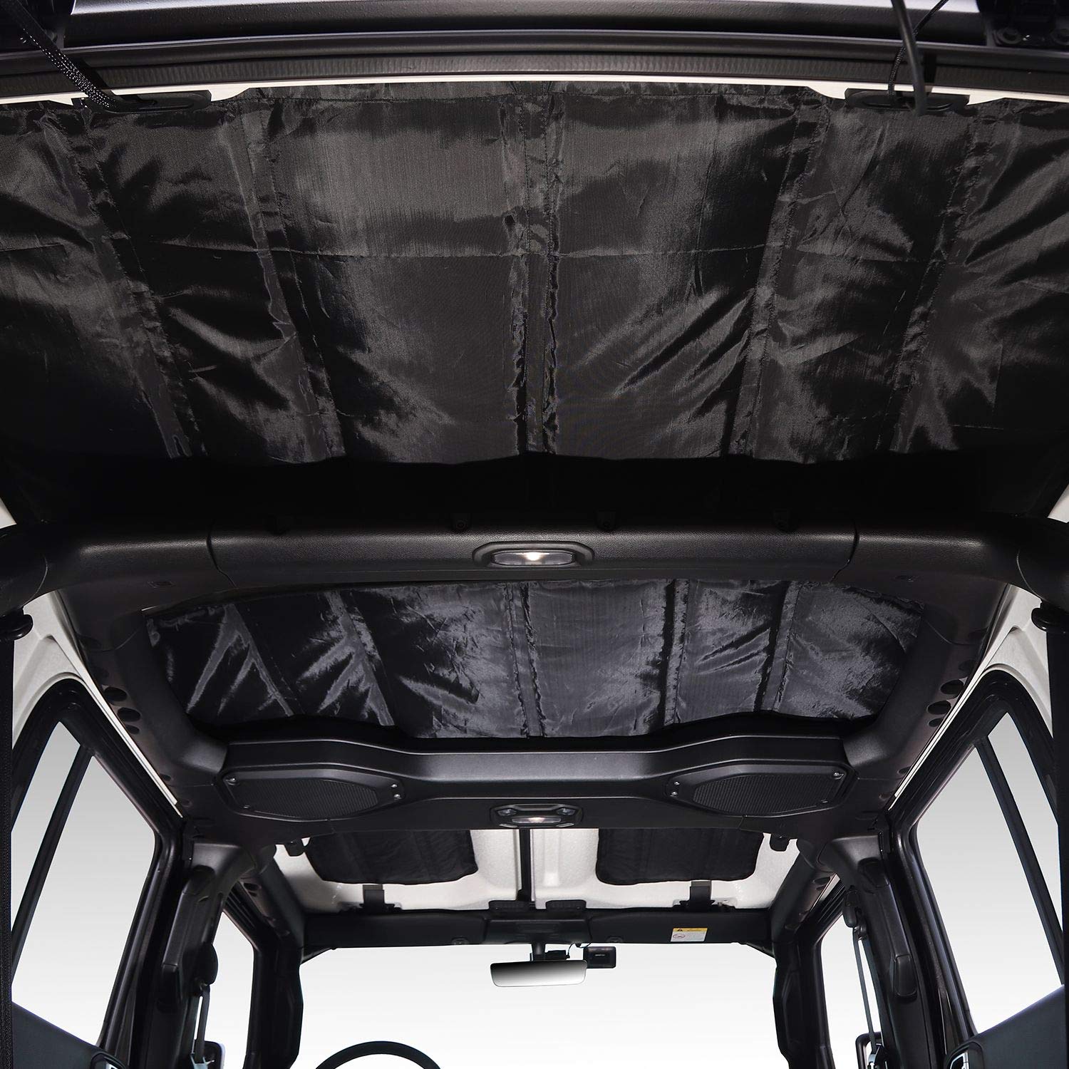 Premium Headliner Roof Heat Insulation for Jeep Wrangler JL & JLU (2018-2024) | Hardtop Ceiling Liner & Heat Shield Pad | 4-Door Accessories for Summer Sun Protection & Winter Warmth