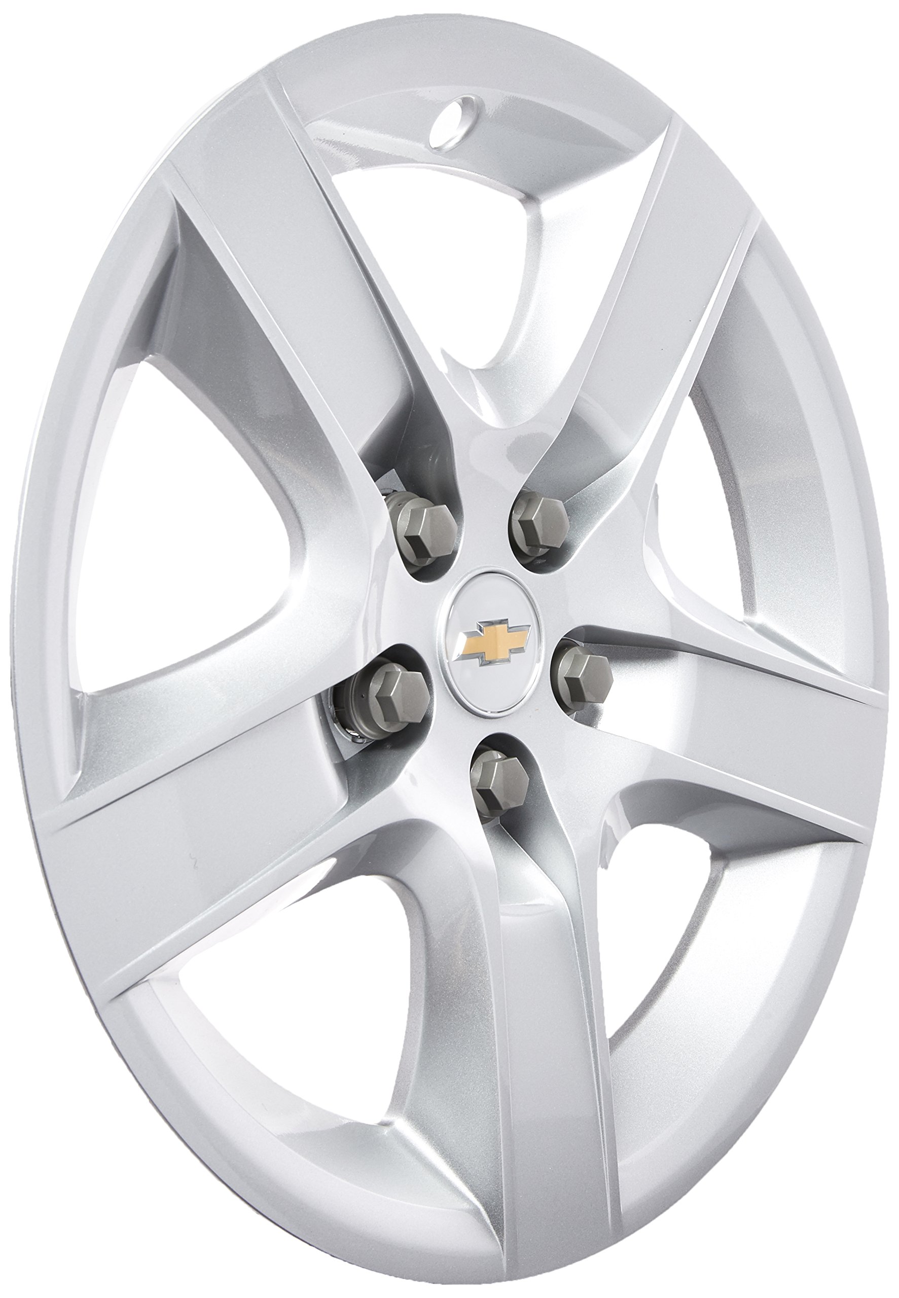 GM Genuine 9596923 Wheel Cover - 4 Pack Chrome Hub Caps for Chevy Silverado/GMC Sierra 1500/2500/3500 (2007-2013 Models) - Durable ABS Plastic Wheel Covers for Truck Protection & Stylish Upgrade