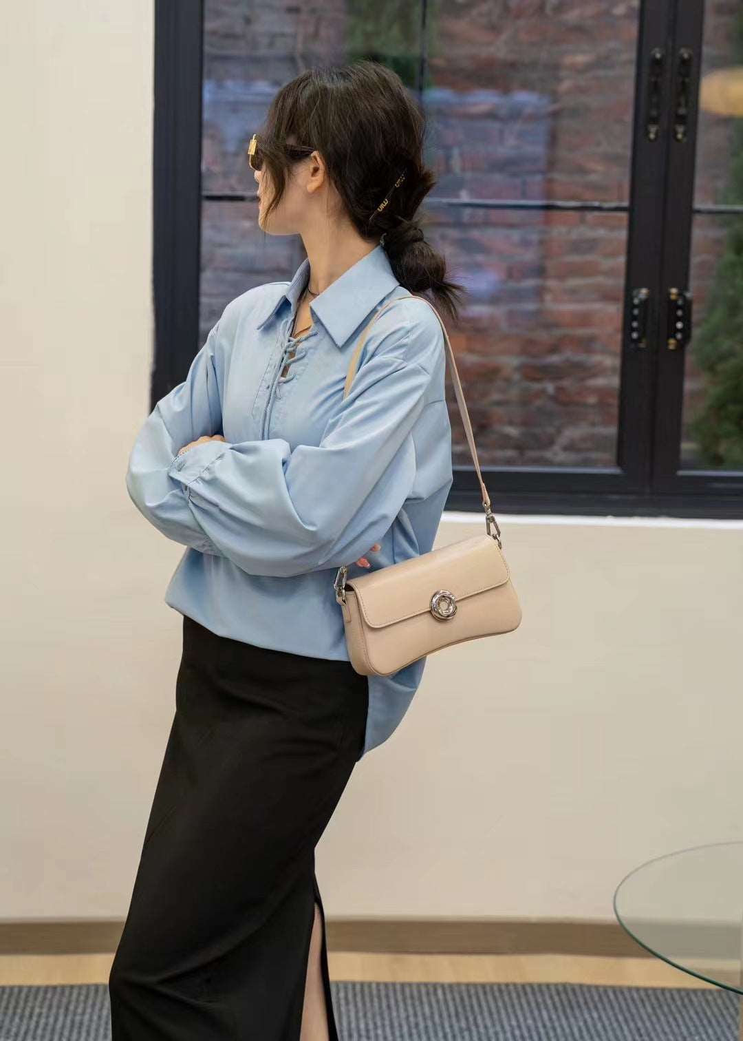 Genuine Leather Crossbody Bag for Women - Stylish & Durable Shoulder Purse - Perfect for Work, Travel & Everyday Use