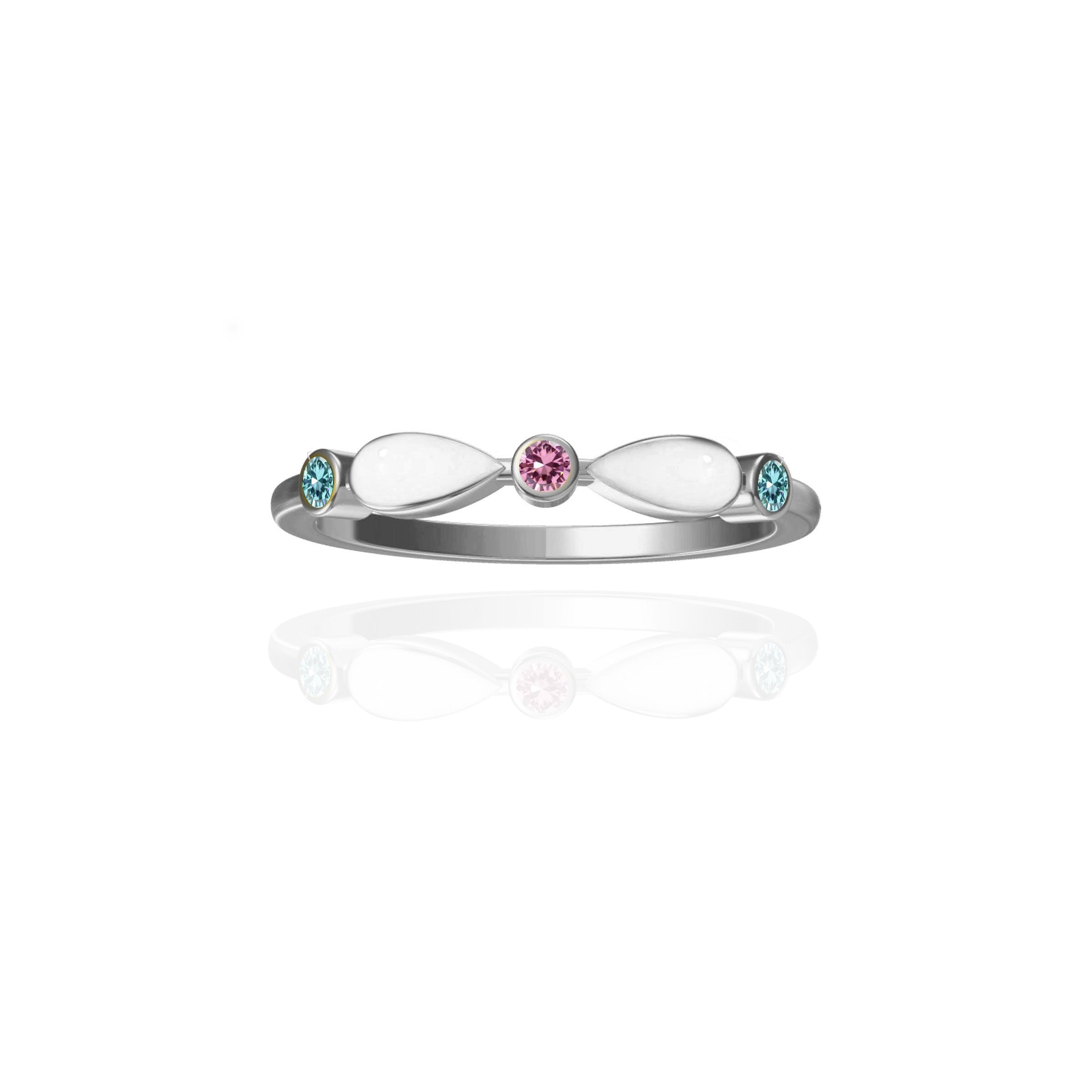 Breast Milk Keepsake Ring - Personalized Memorial Jewelry for Moms | Perfect for Mother's Day, Baby Shower Gifts & Cherishing Precious Moments