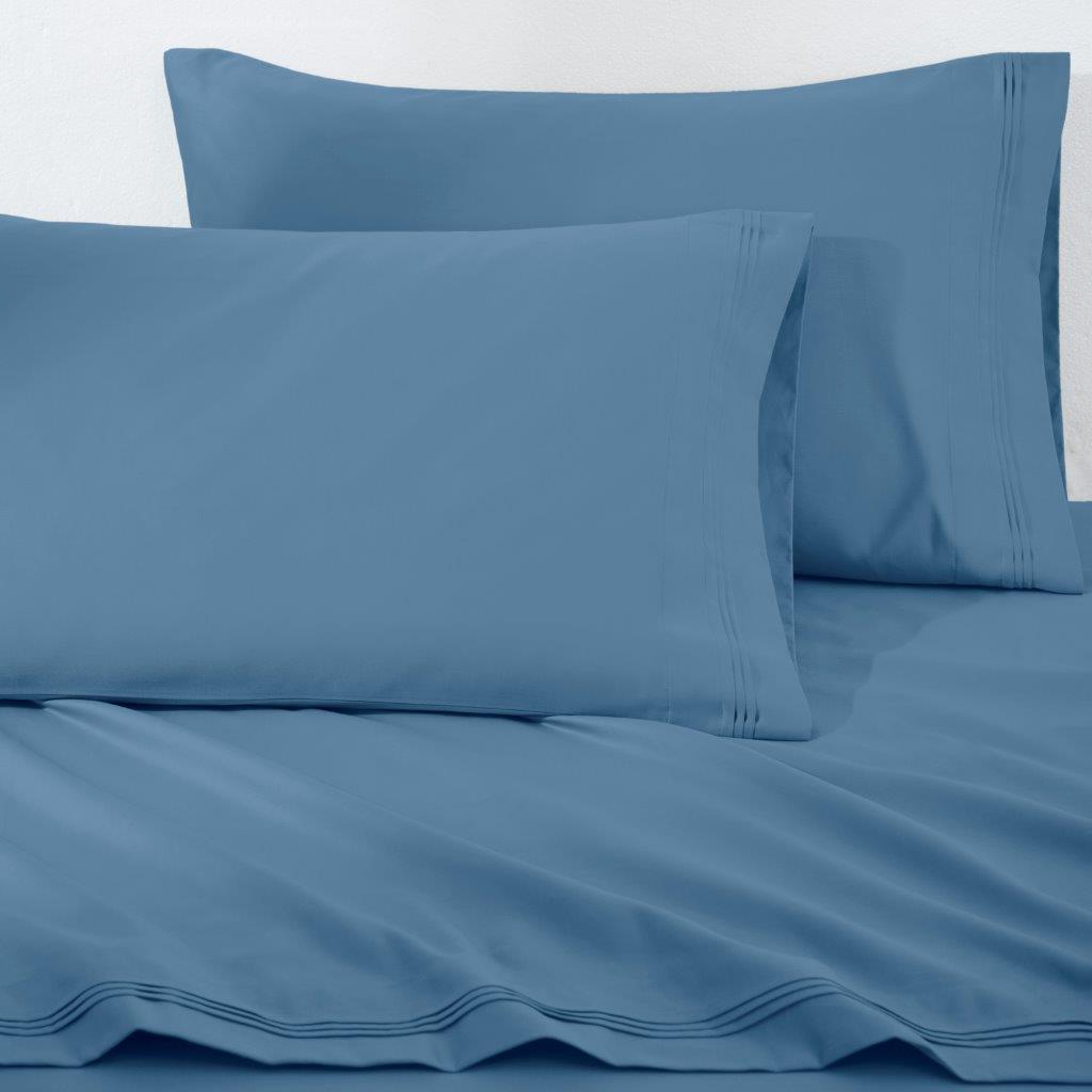 Luxury 1500 Thread Count Egyptian Cotton Pillowcase Set - 2 Piece, Ultra Soft & Breathable for Better Sleep - Perfect for Bedroom, Hotel, or Gift