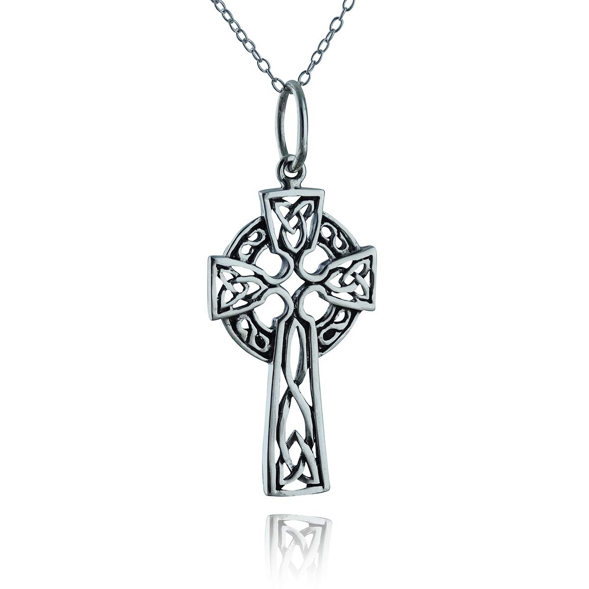 Celtic Style Sterling Silver Necklaces for Women - Elegant & Durable Jewelry - Perfect for Weddings, Parties & Everyday Wear