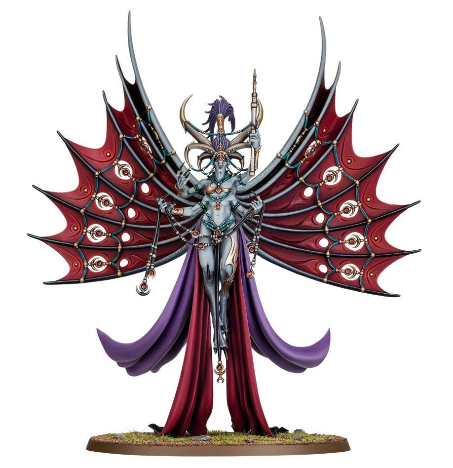 Age of Sigmar Hedonites of Slaanesh: Dexcessa, the Talon of Slaanesh - Warhammer Miniature for Tabletop Gaming & Collectors