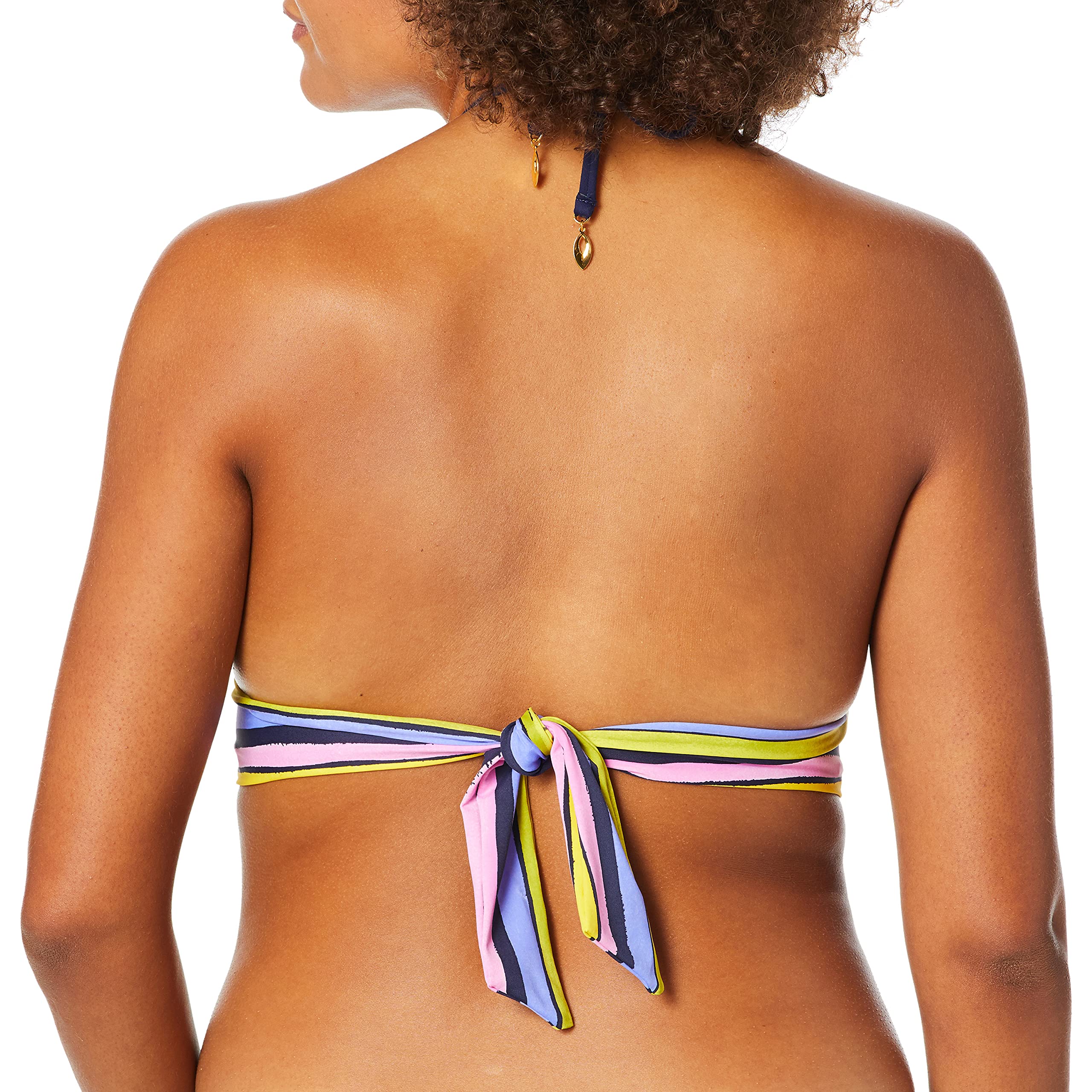 Trina Turk Women's Banded Halter Hipster Bikini Swimsuit Top - Stylish Swimwear for Beach, Pool & Vacation | High-Quality Comfort & Fashion